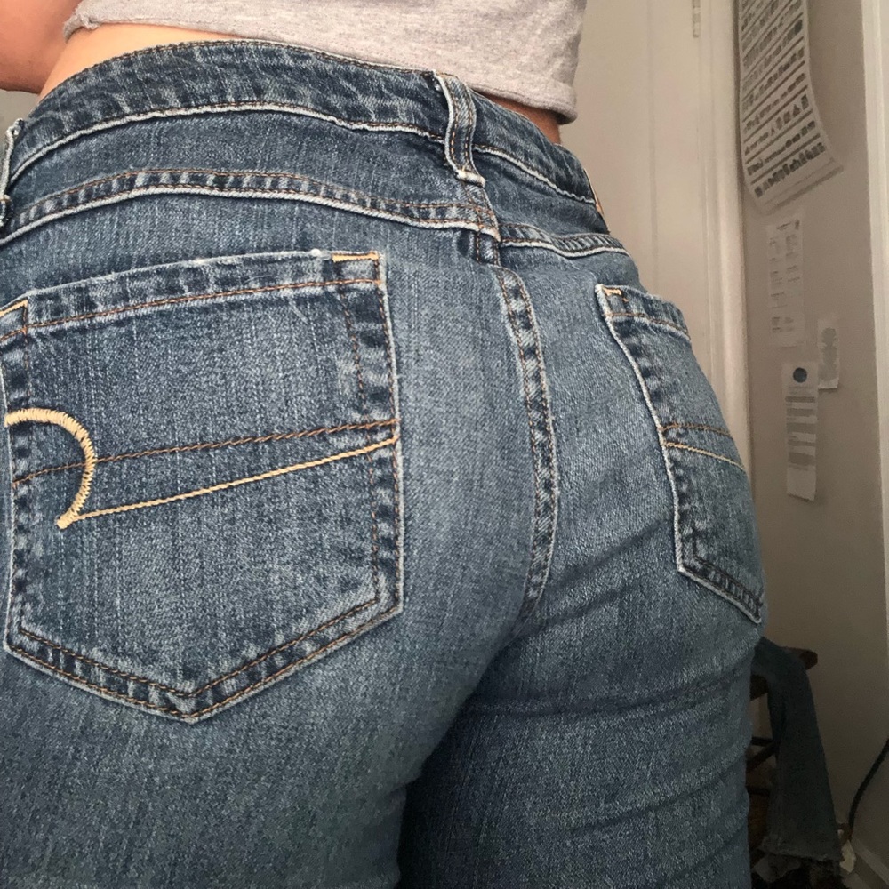 American Eagle low rise jeans